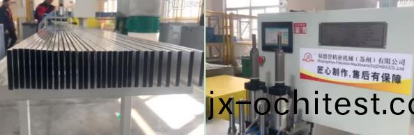 薄壁鋁(lv)型(xing)材(cai)切割(ge)使(shi)用全(quan)自動切(qie)鋁(lv)機(ji)SDY-QFW400一次性(xing)切(qie)30支料(liao)