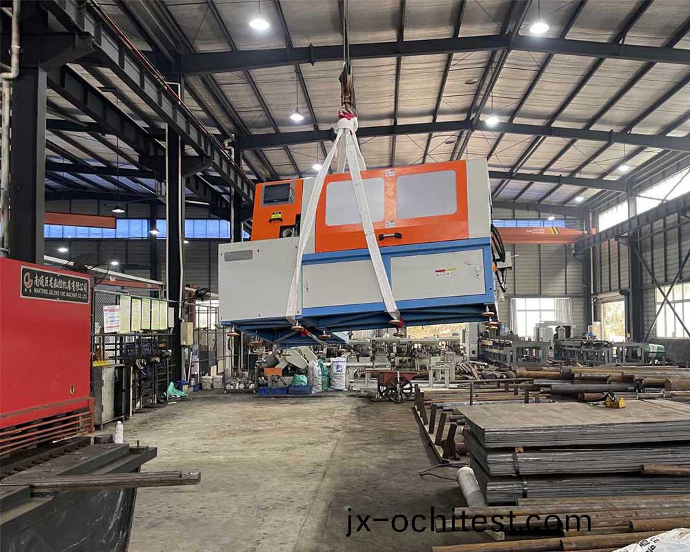 雙(shuang)悳譽精密機(ji)械(xie)技術(shu)去四(si)川(chuan)客戶現(xian)場交(jiao)機(ji)圖(tu)